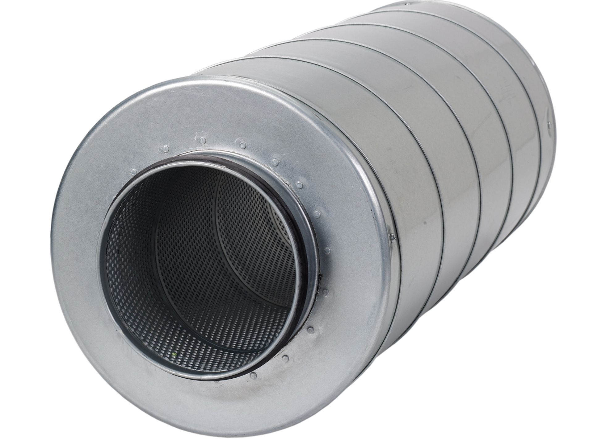 Silencers, Circular Duct Silencer for inline duct fan