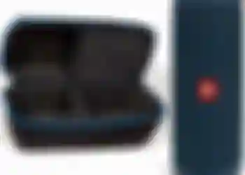 The JBL Flip 5 and its carrying case.