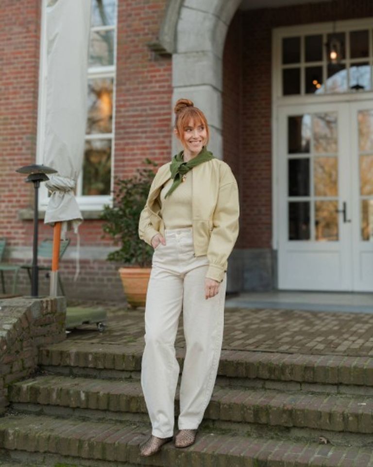 Elke look krijgt iets extra's met strass en mesh ballerina's