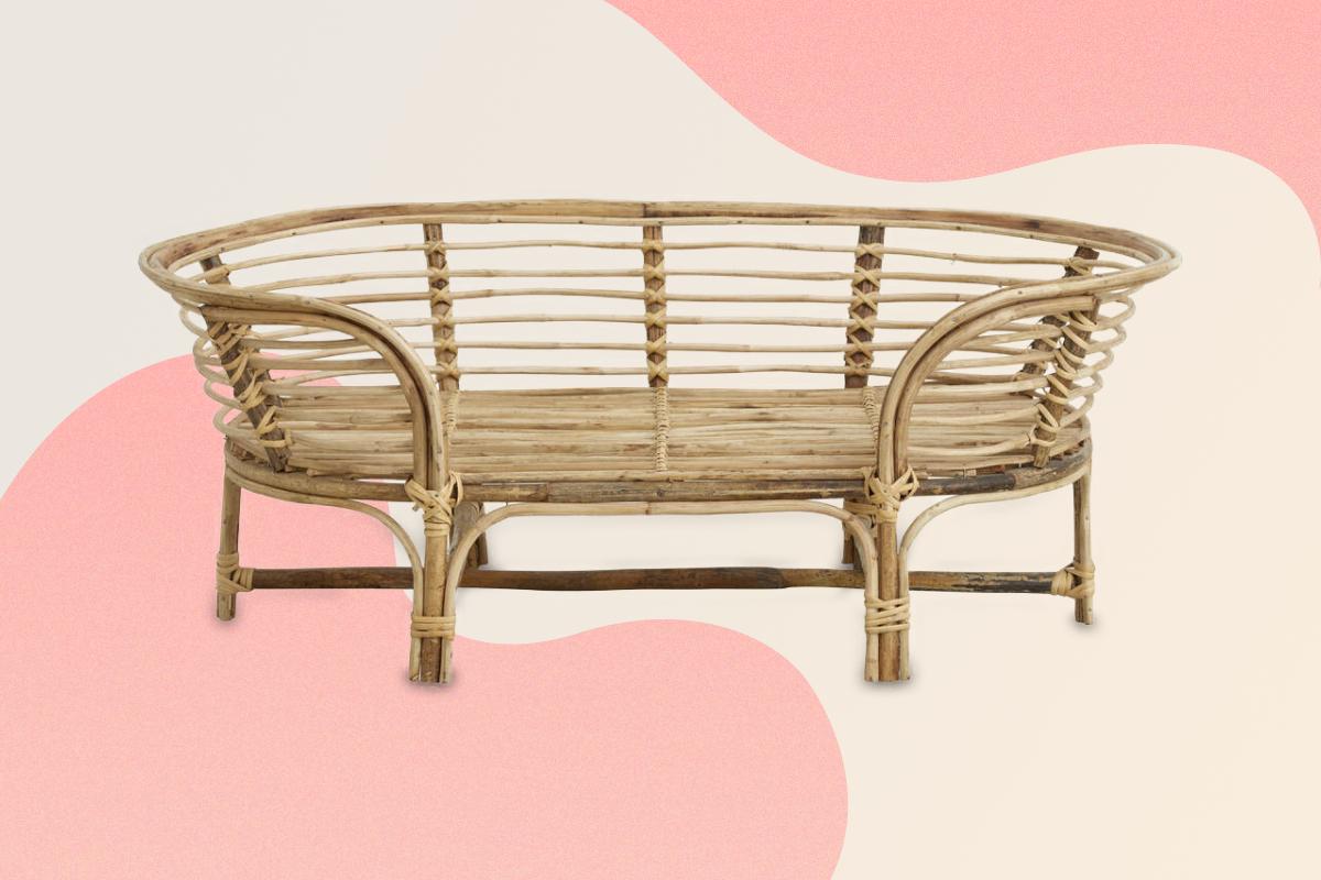 Rattan Dog Bed, by The Forest &amp; Co.