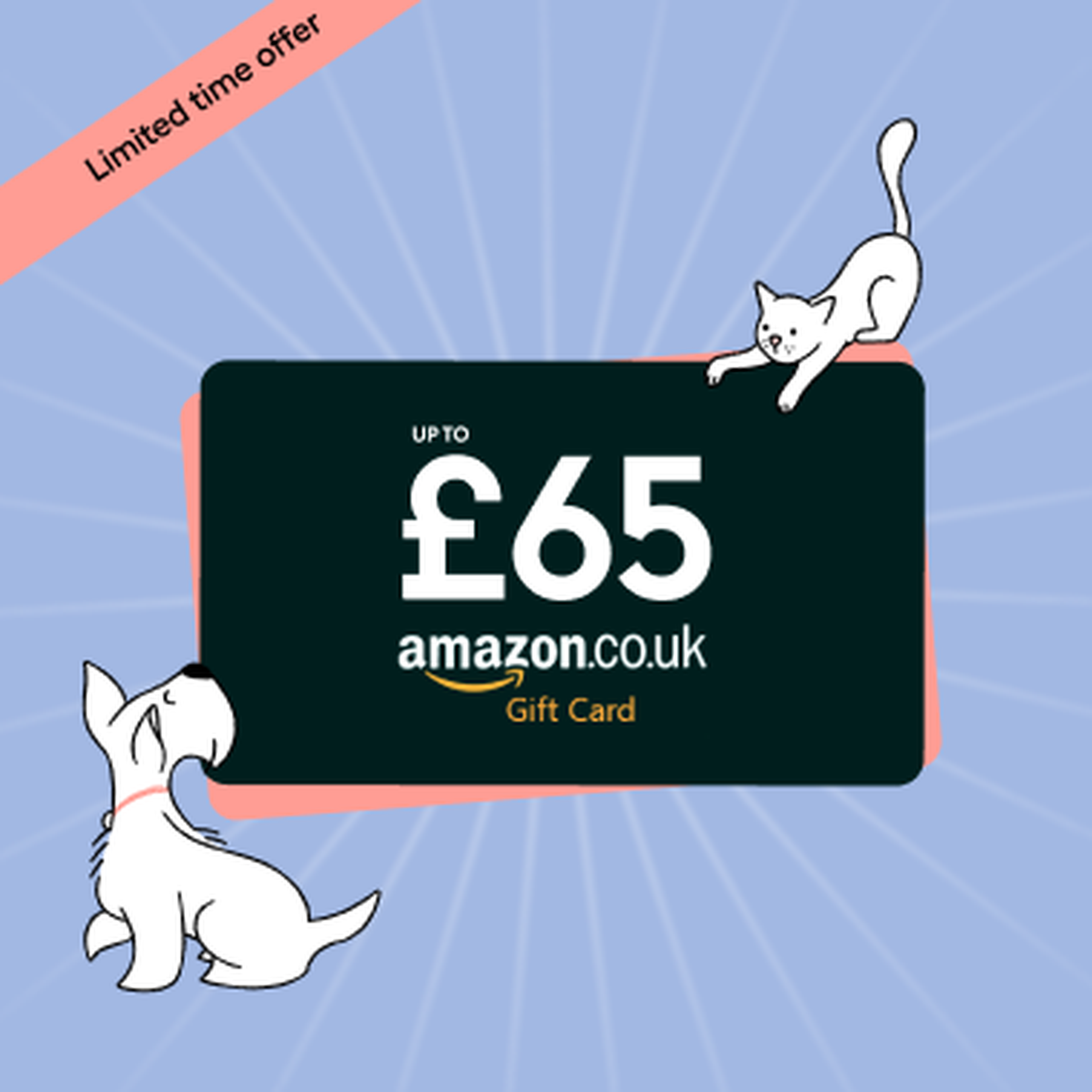 Get up to £65 gift card when your refer a friend
