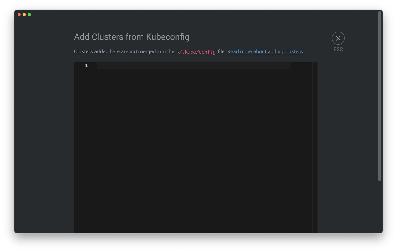 kubeconfig