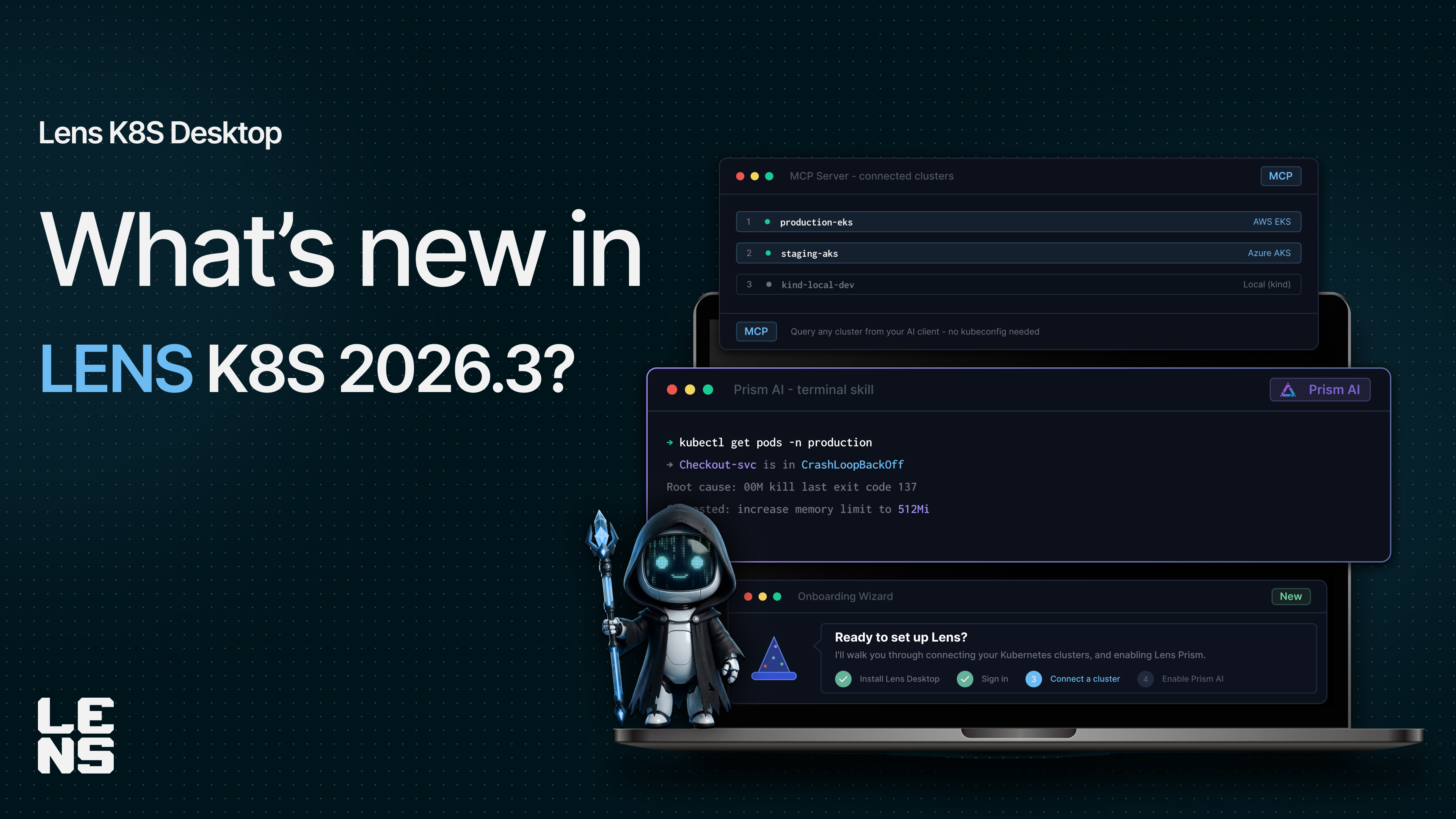 Major updates to Lens Kubernetes IDE – Release 2026.3