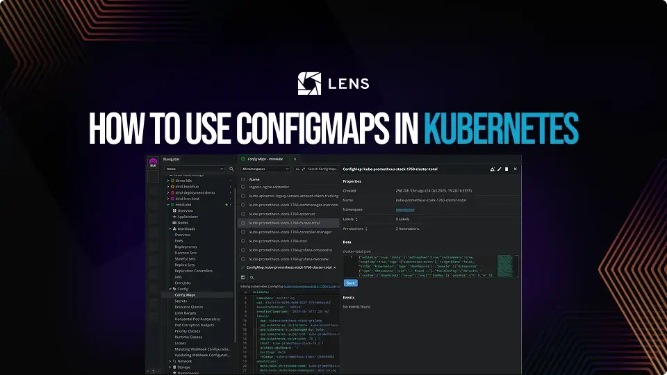 How to use Kubernetes ConfigMaps
