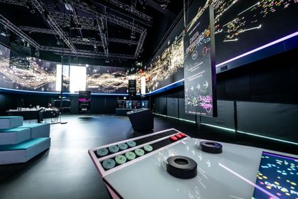 Station in der Ausstellung SMART DATA + DU