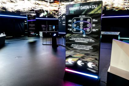 Blick in die Ausstellung SMART DATA + DU