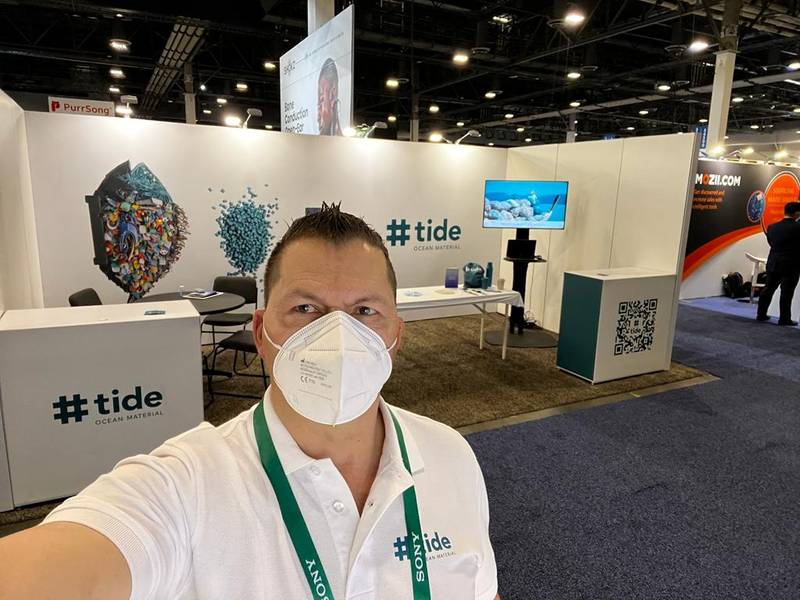 CES Las Vegas 2022 #tide ocean material