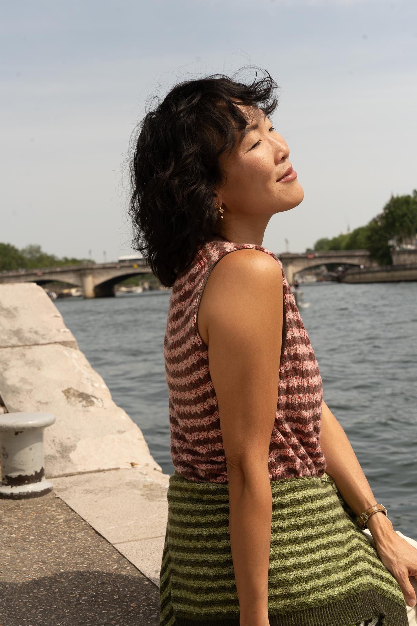 Irène Kim wearing Barrie | Barrie