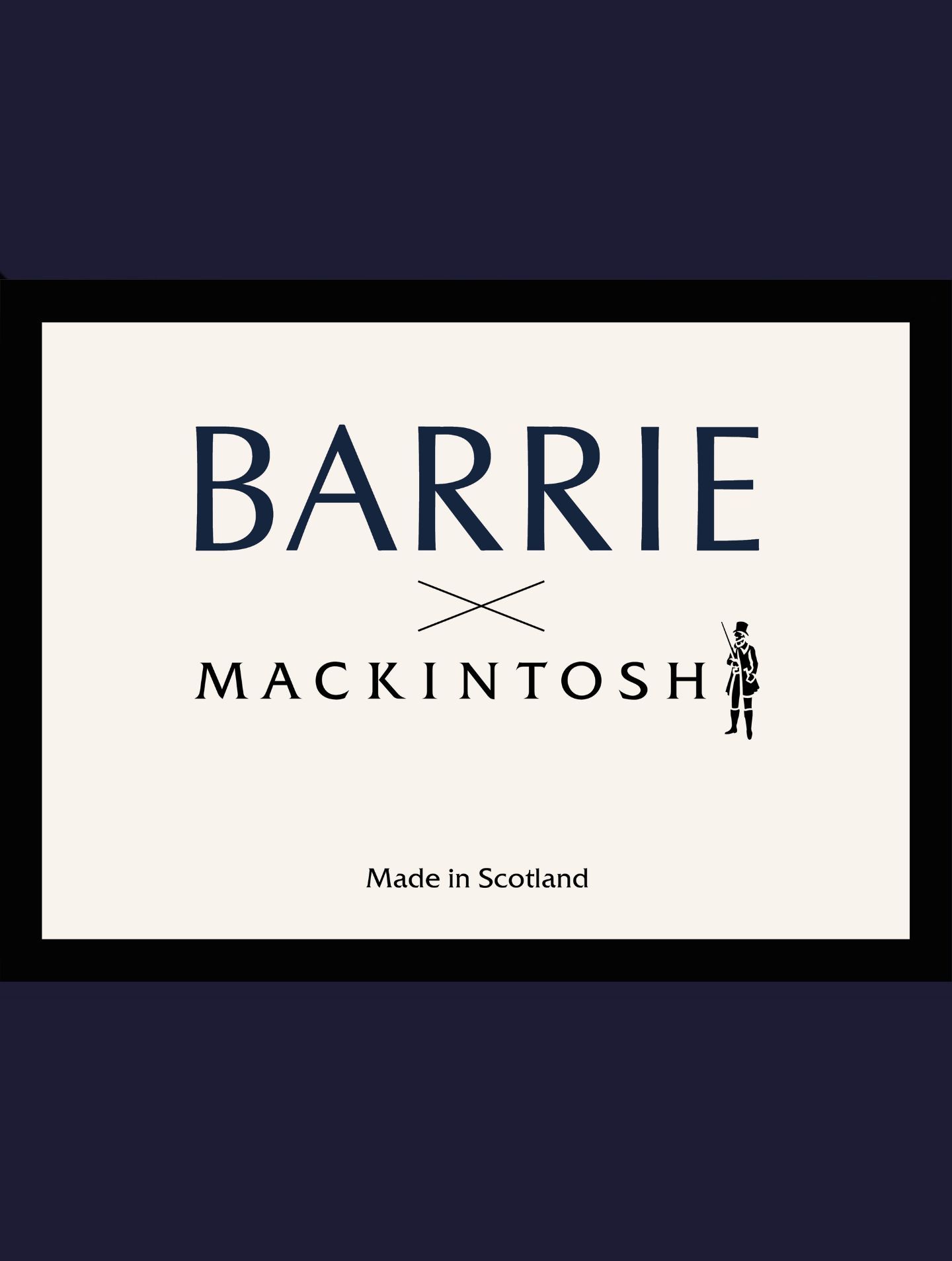 Barrie x Mackintosh collaboration reveal | Barrie