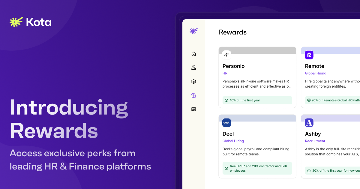 Introducing Kota Rewards Marketplace
