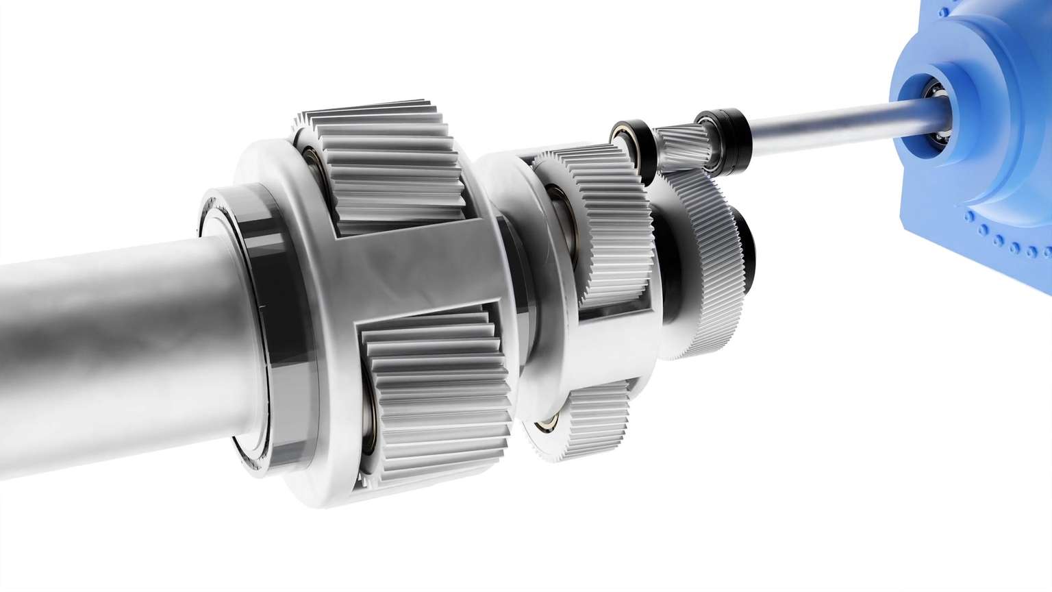 komplexer Prozess wird mittels 3D animation veranschaulicht