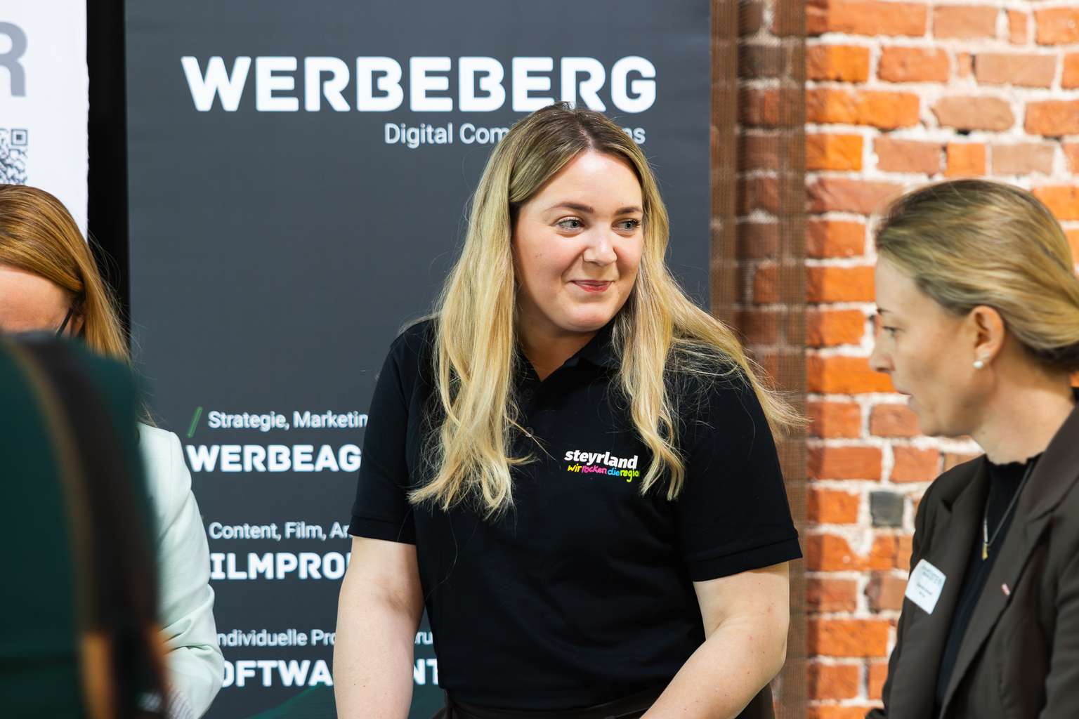 Empfang beim Hands on Data Event durch Mitglieder der Zukunftsregion und Steyrland.