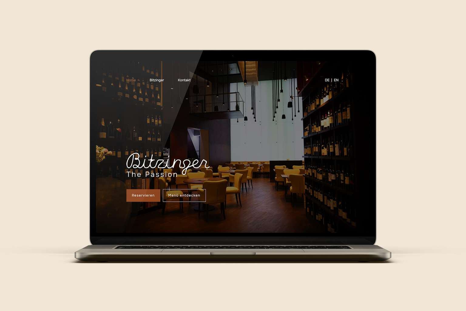 Bitzinger Webauftritt.