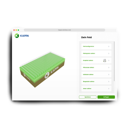 Hauptansicht des Kappa Feldplaners.