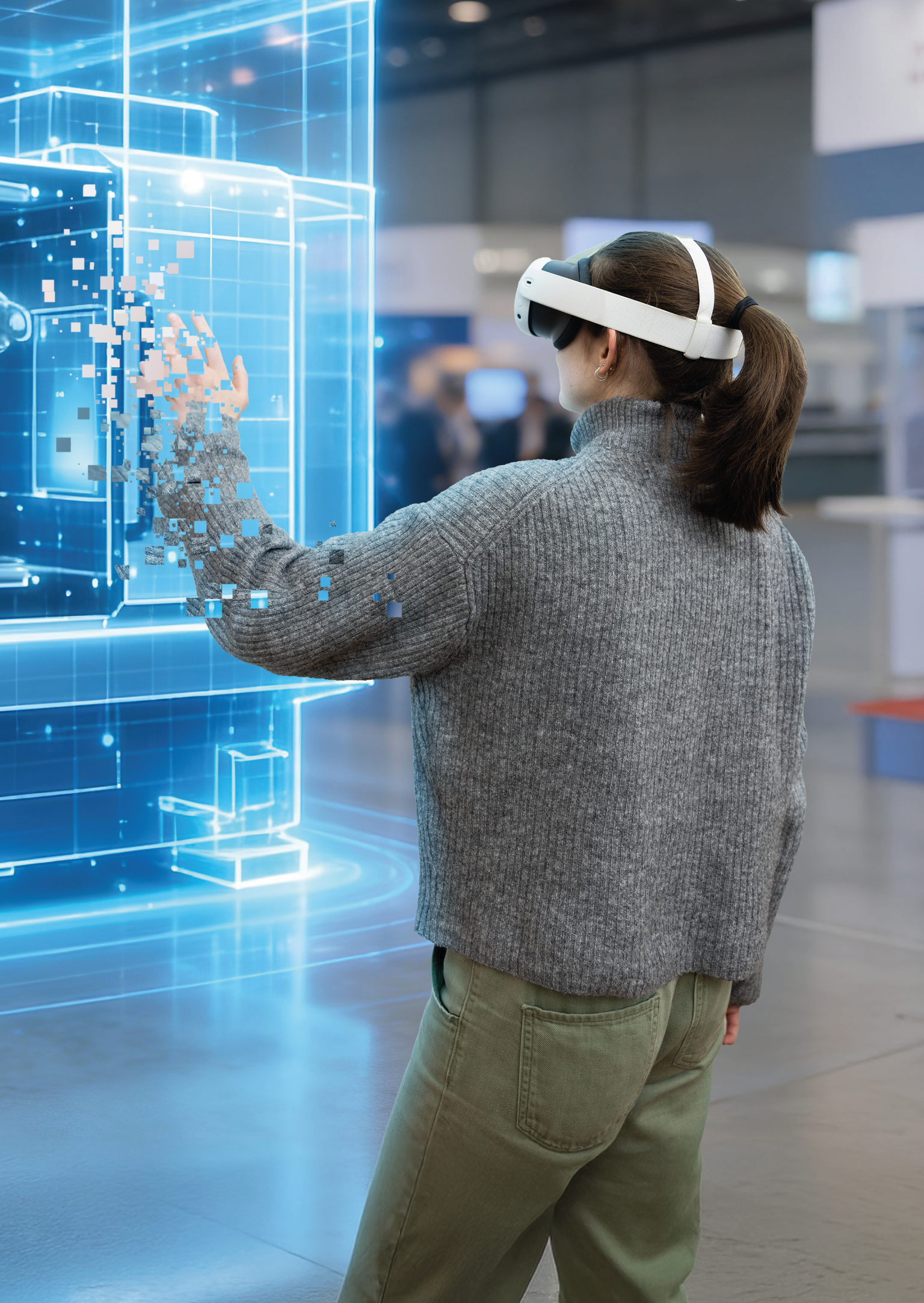 XR Markenraum Messeauftritt – virtuelle Produktpräsentation mit VR und AR