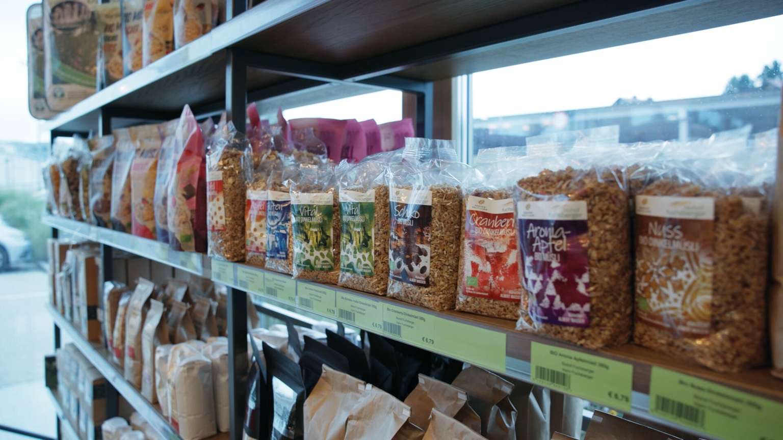 Regionale Produkte eines Mitgliedsbetriebs im Steyrland
