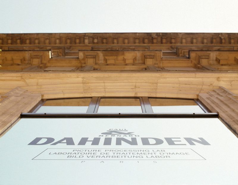 Façade de l'entreprise Dahinden.