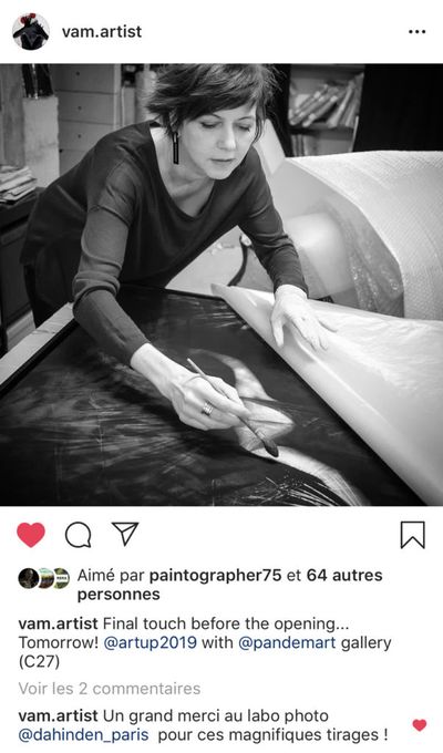 Interview de Georges Dumas du mouvement Transfiguring pour Dahinden - remerciements de l'artiste VAM sur Instagram.