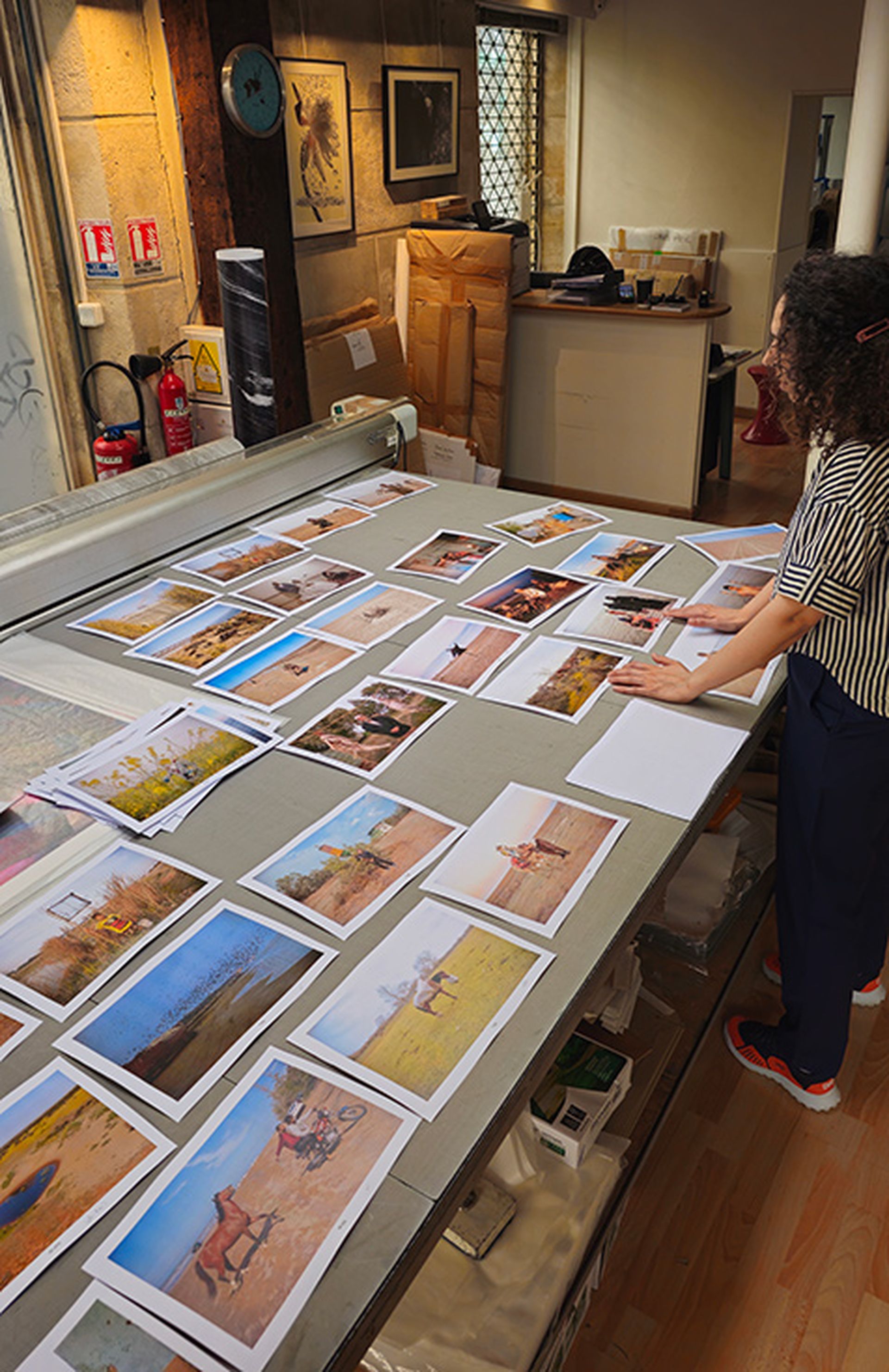 Visite de Masoumeh Bahrami chez Dahinden - Série "The Tears of Motherland"