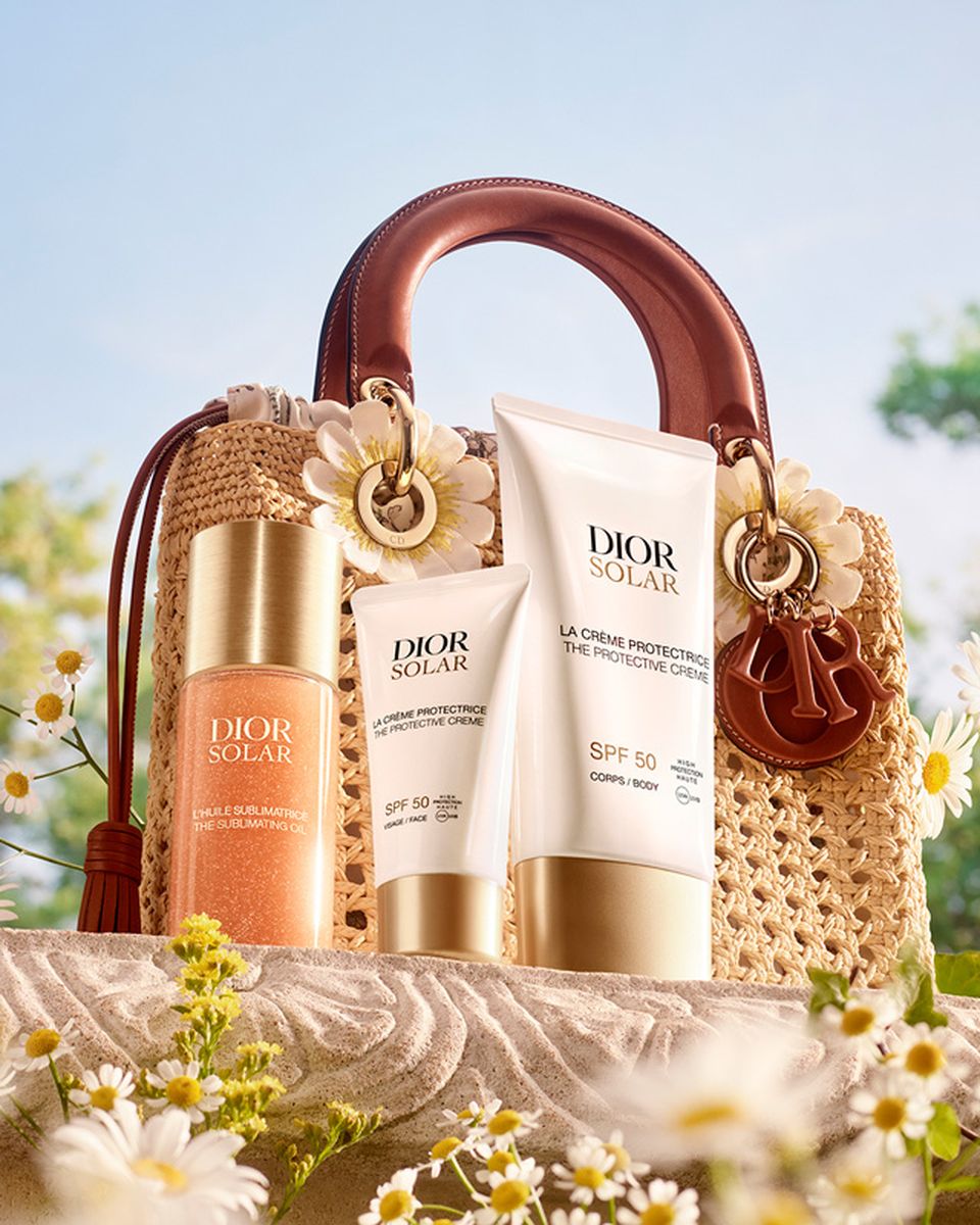 DIOR, Solar, les gouttes autobronzantes, 2026 - postproduction Dahinden