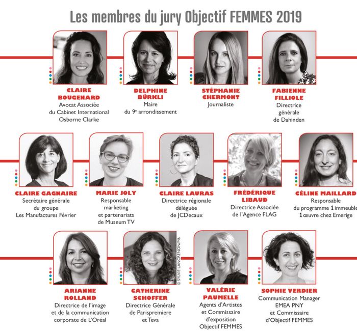 Les membres du jury Objectif Femmes 2019