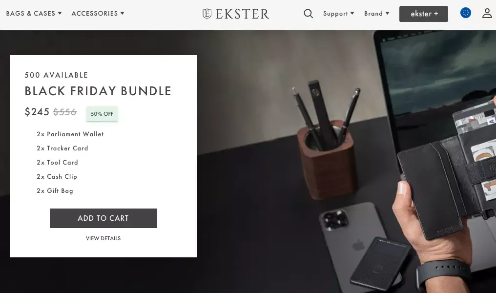 black friday bundling ecommerce strategy idea