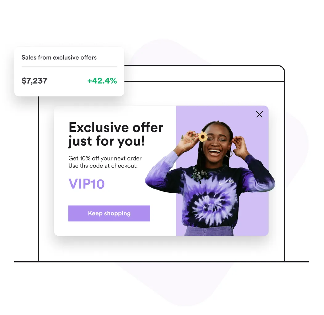 unique discount code fomo