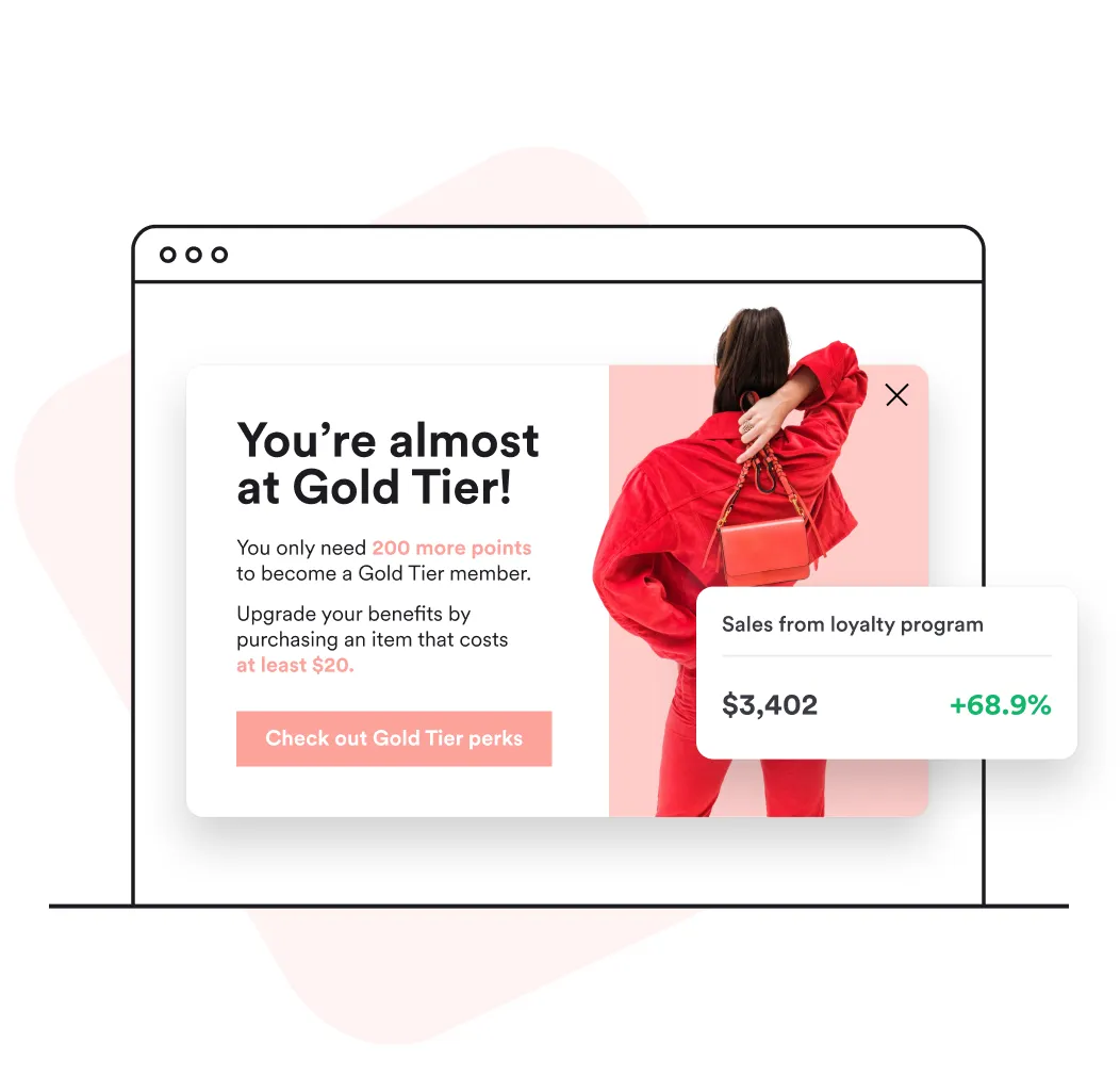 loyalty program popup
