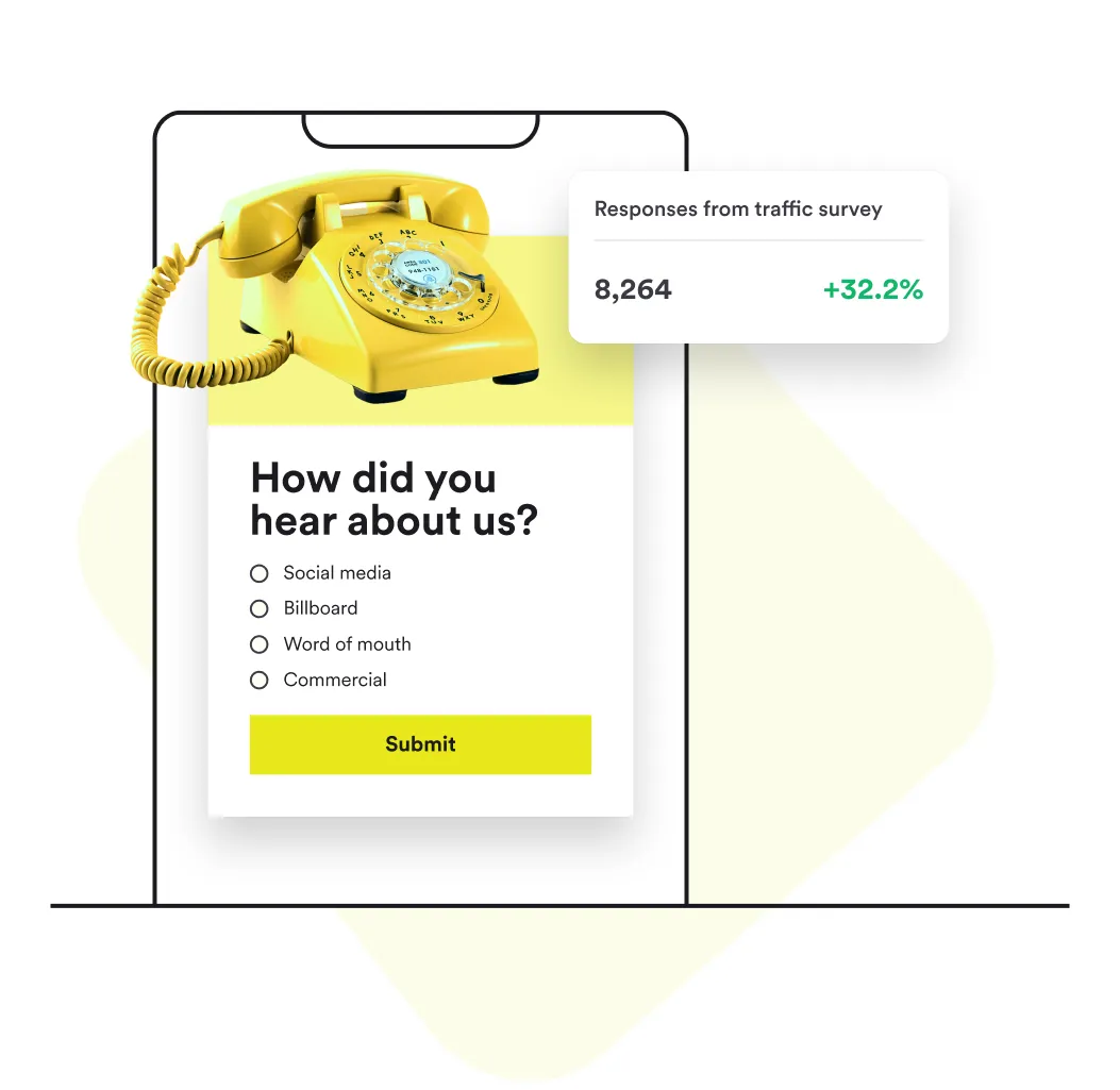 source-of-traffic-survey-popup-example