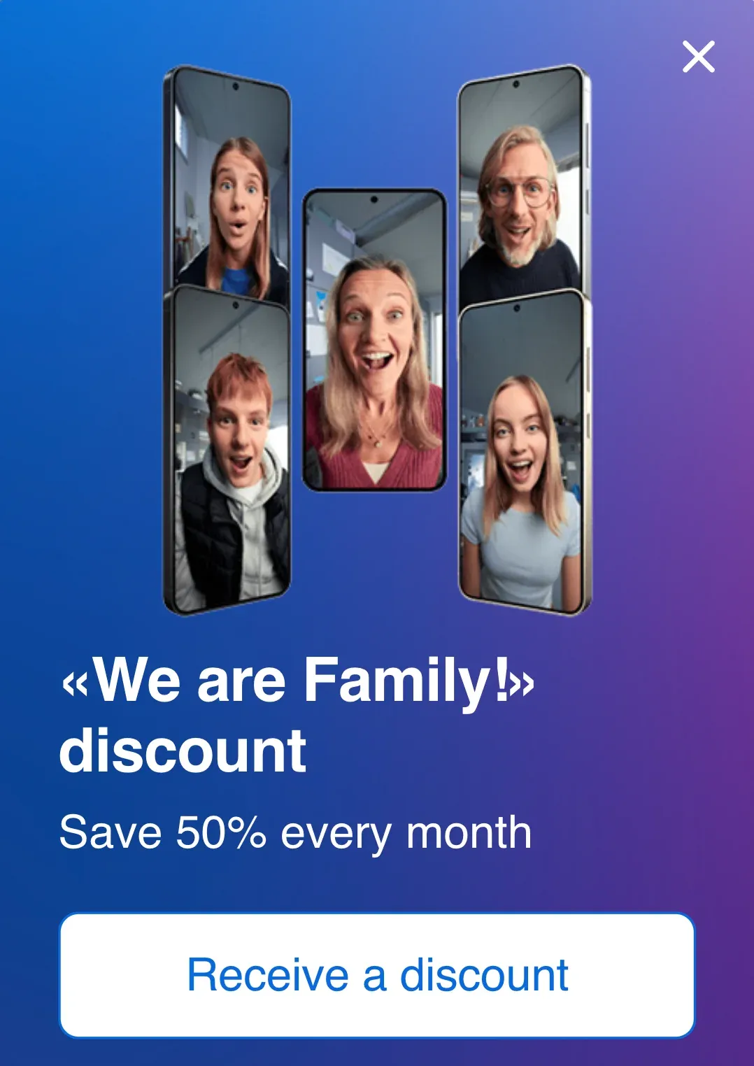 special discount telecom campaign