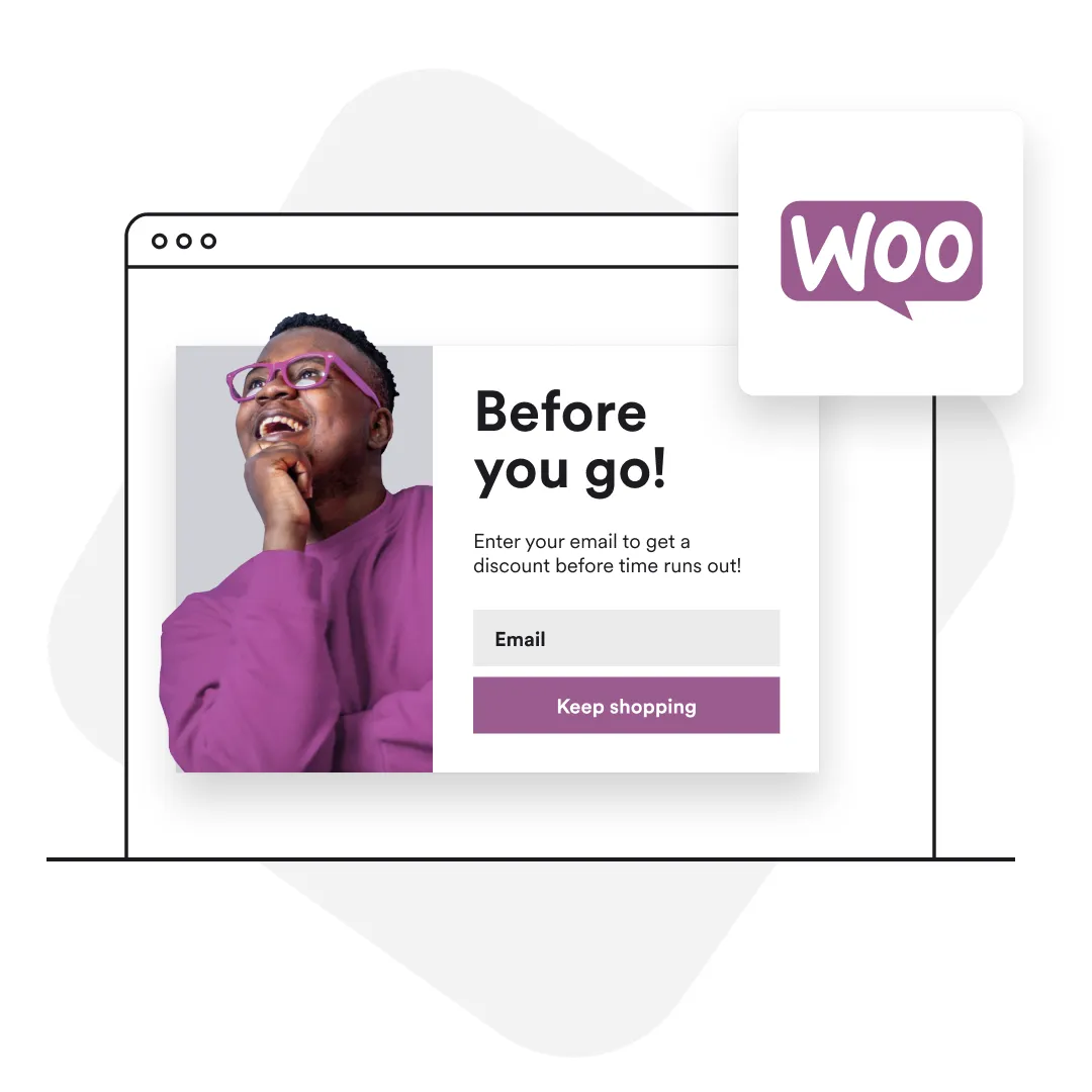 Woocomerce popup example