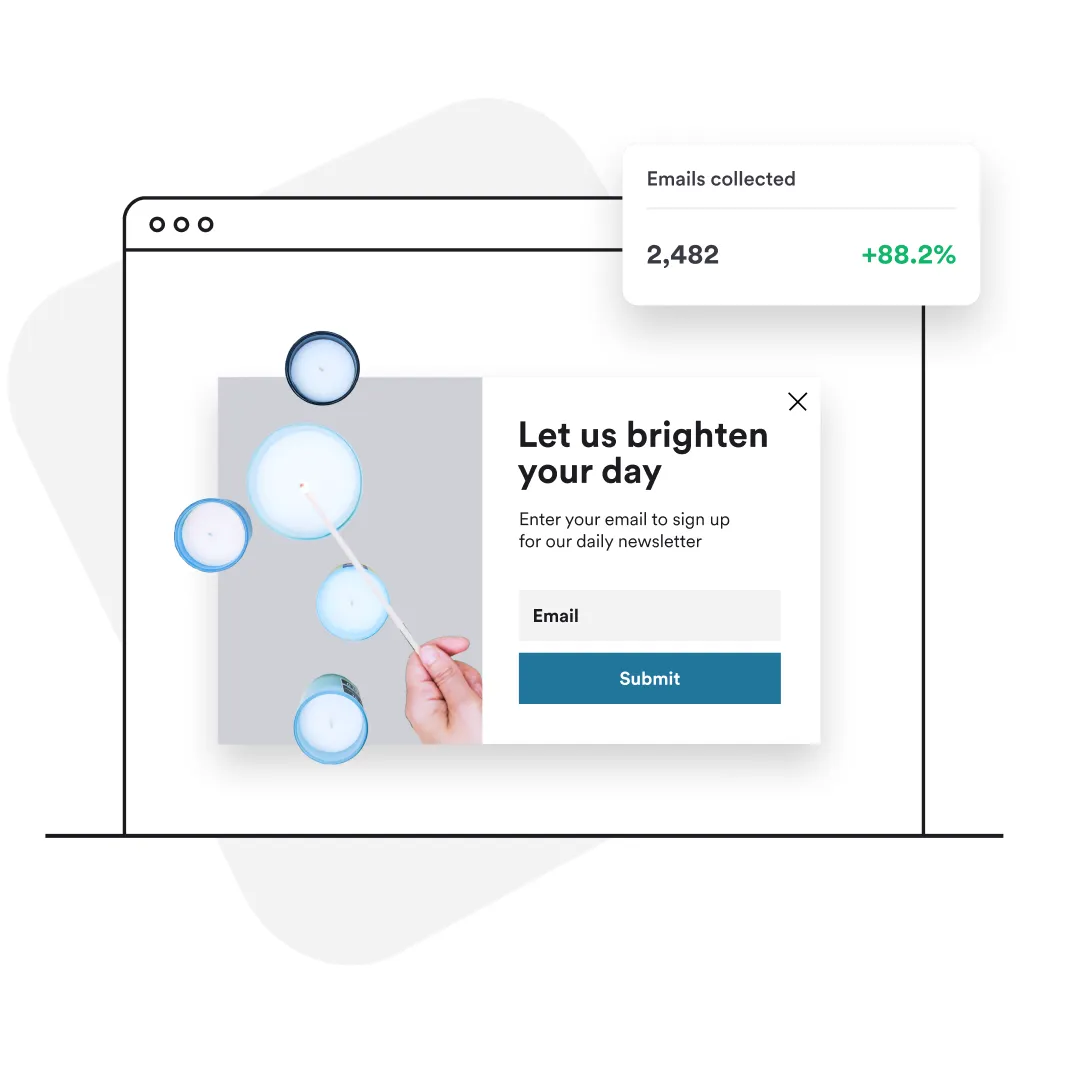 newsletter popup example for wordpress