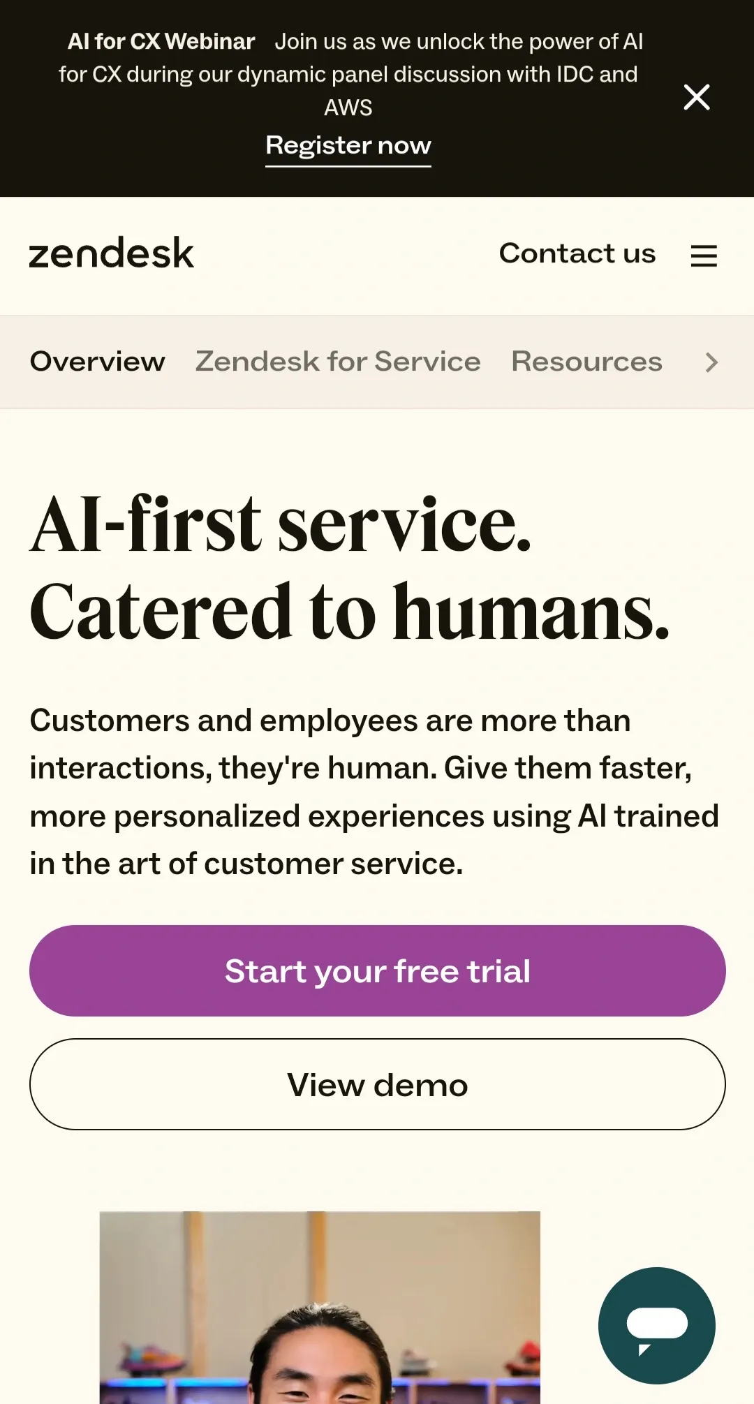 mobile website bar
