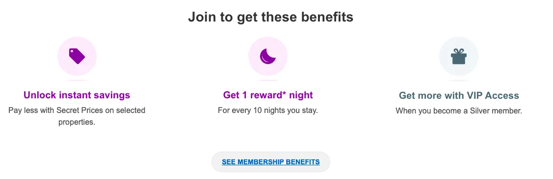 Hotels.com customer loyalty program
