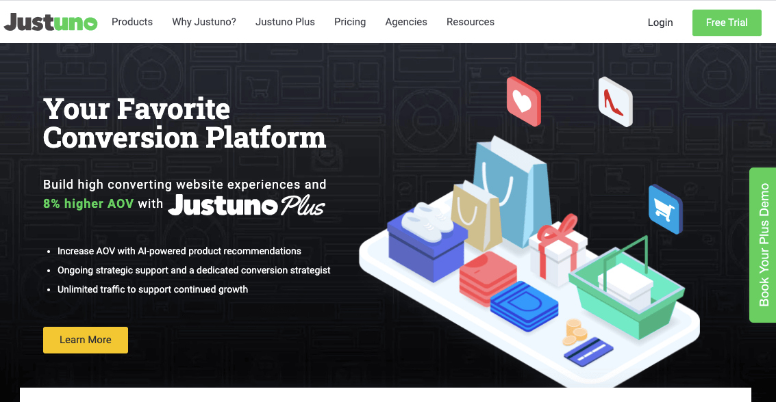 justuno popup software