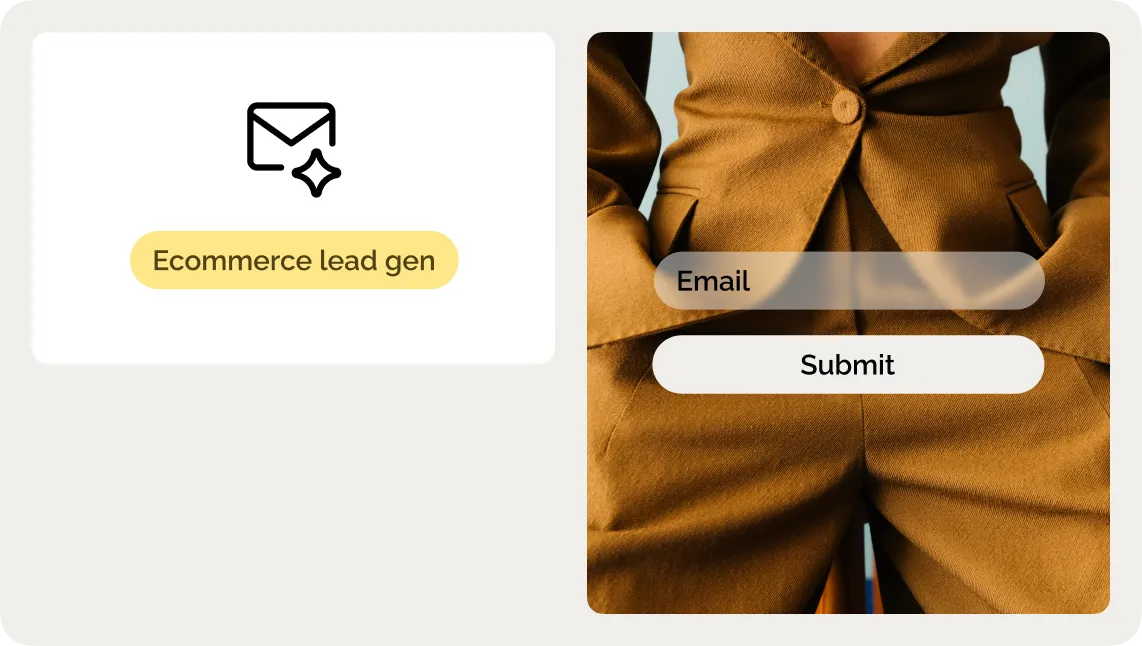 lead gen card