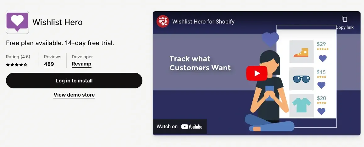 wishlist hero wishlist app shopify