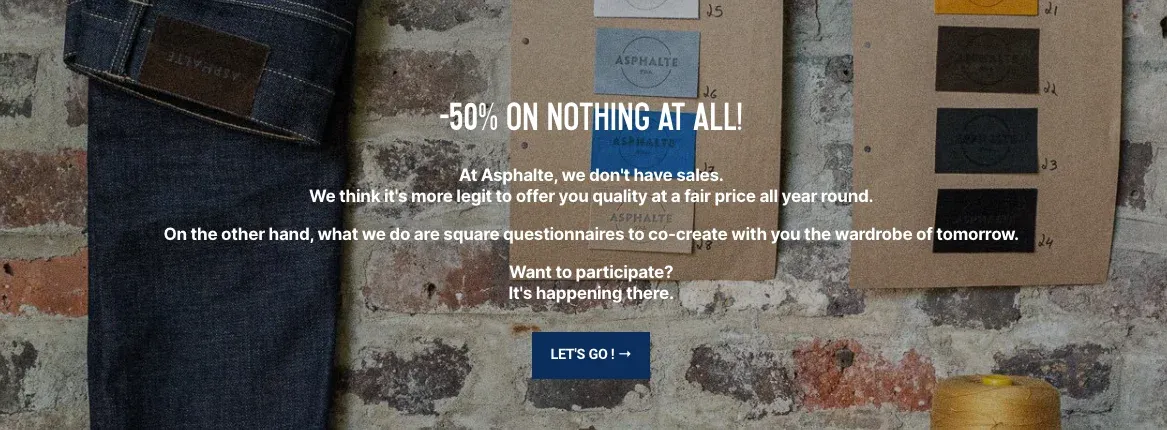 asphalte popup campaign