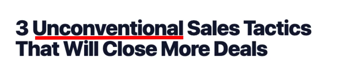 examples of power words in headlines