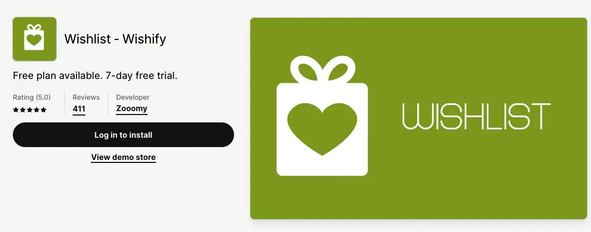 wishify wishlist app shopify