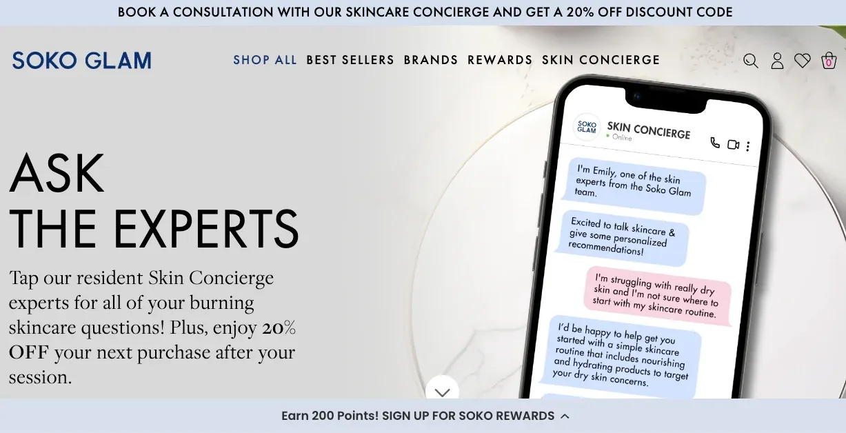 sticky bar example 5