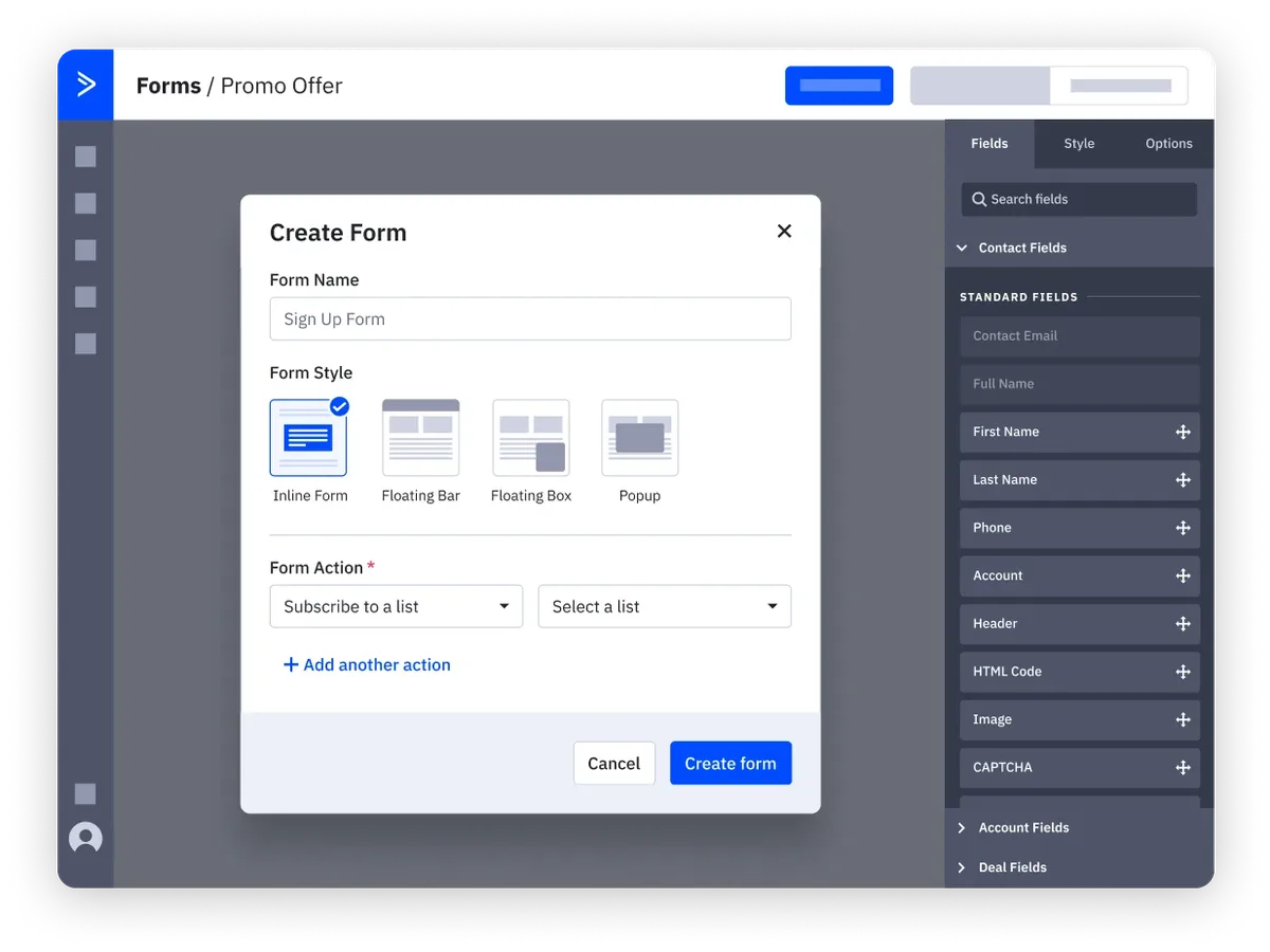 the ActiveCampaign automation editor