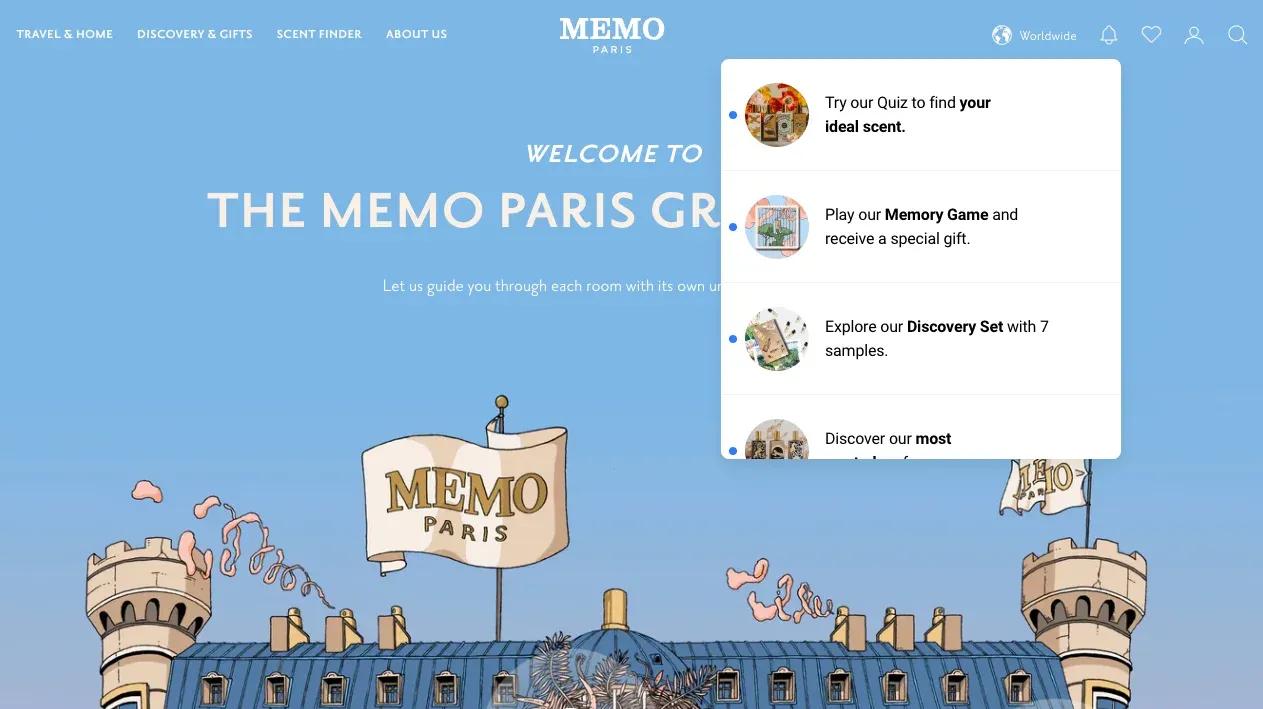feed on memo paris