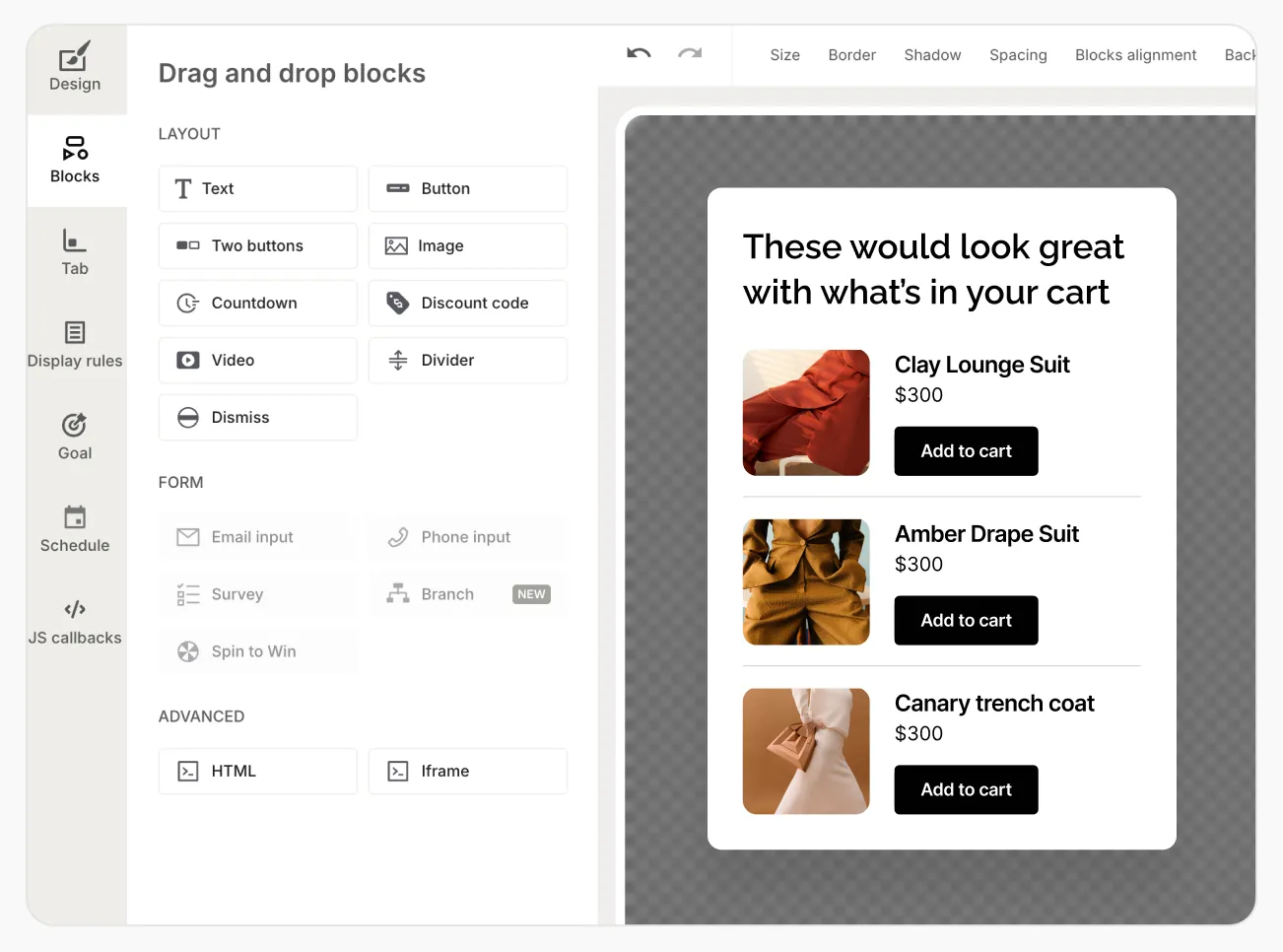 Wisepops AI product recommendations