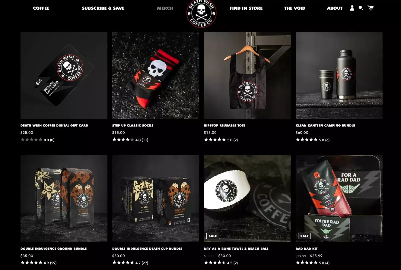 gifting page