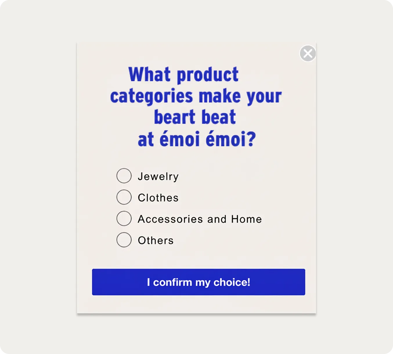 quiz popup