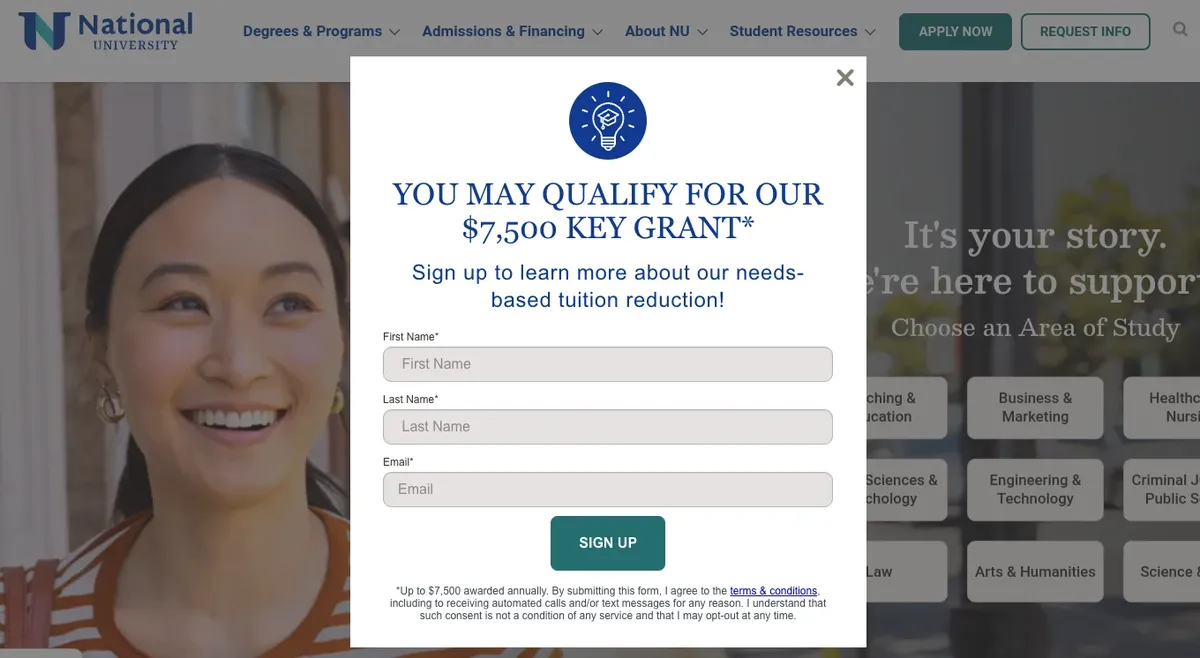 national university campaign
