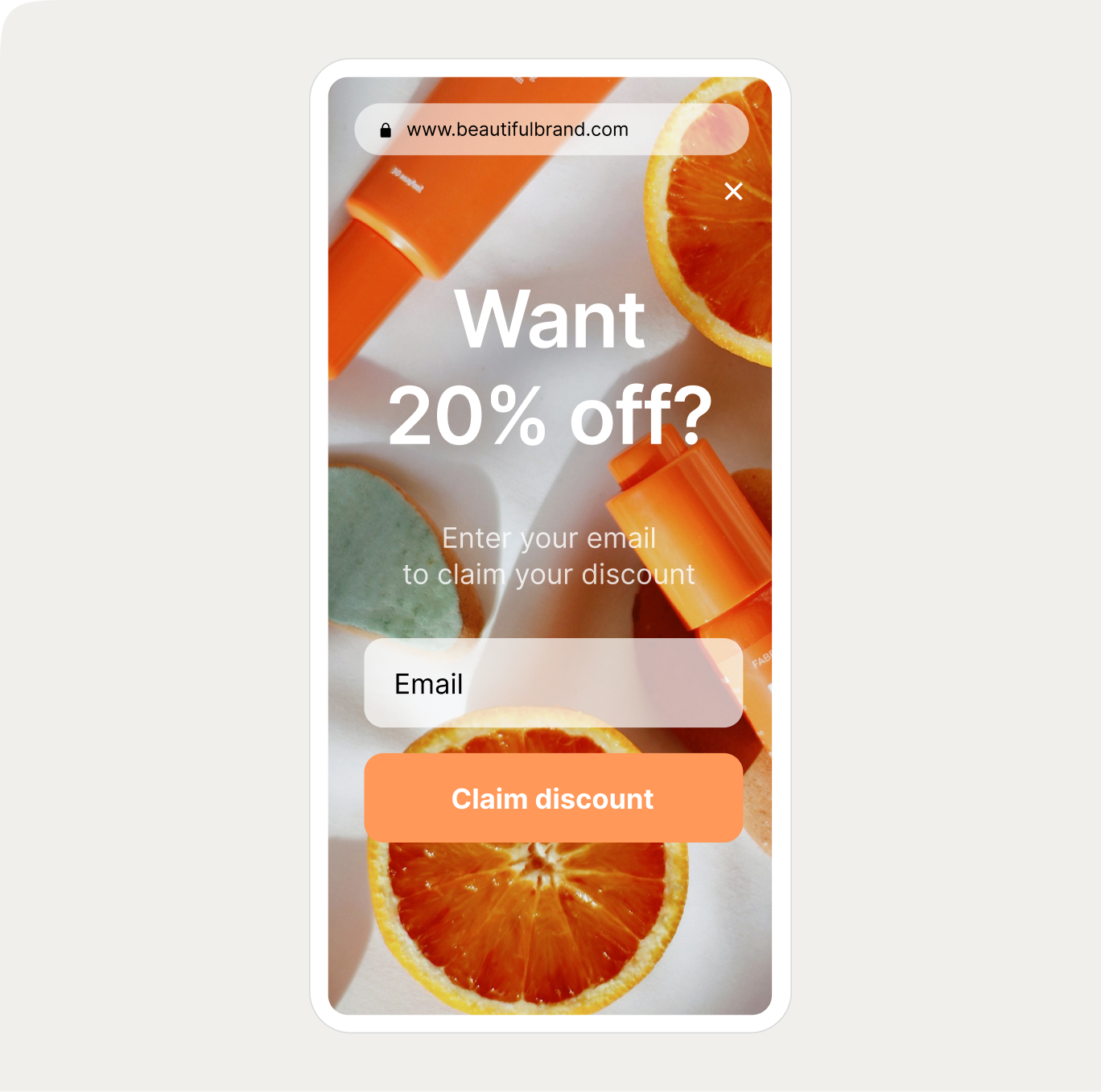 discount for cart recovery