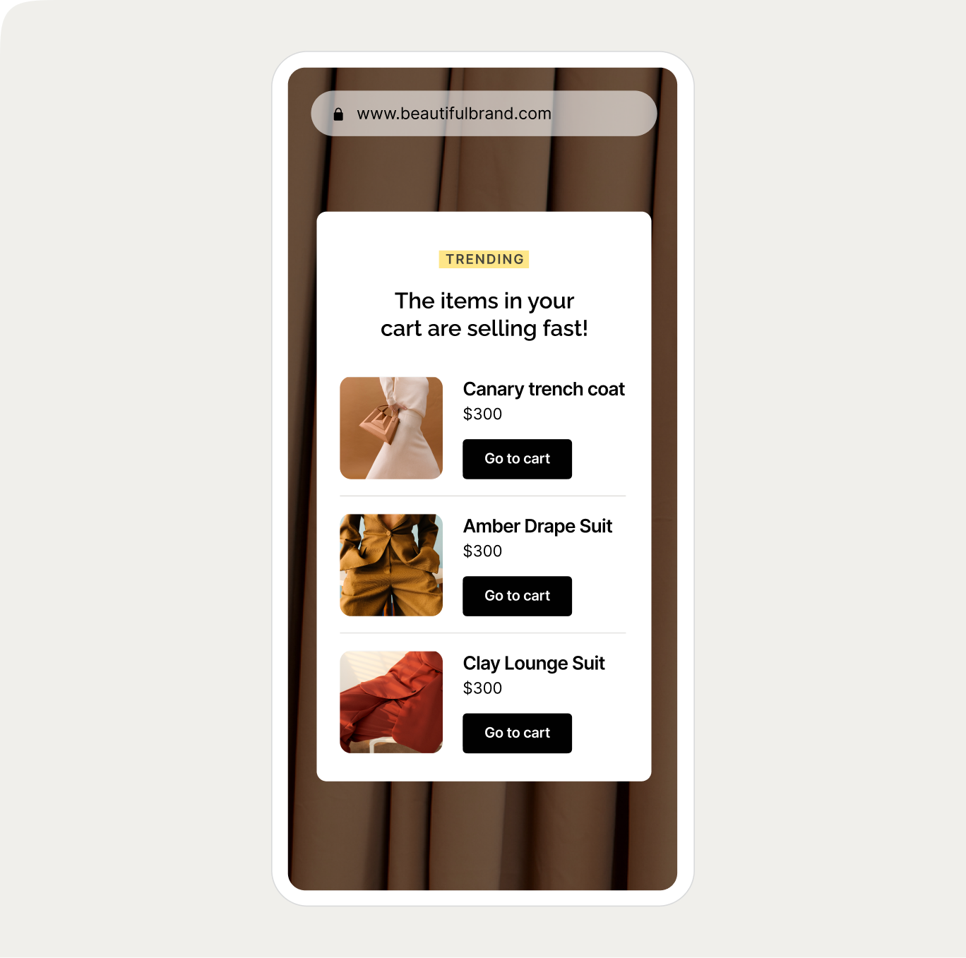 cart recovery with images