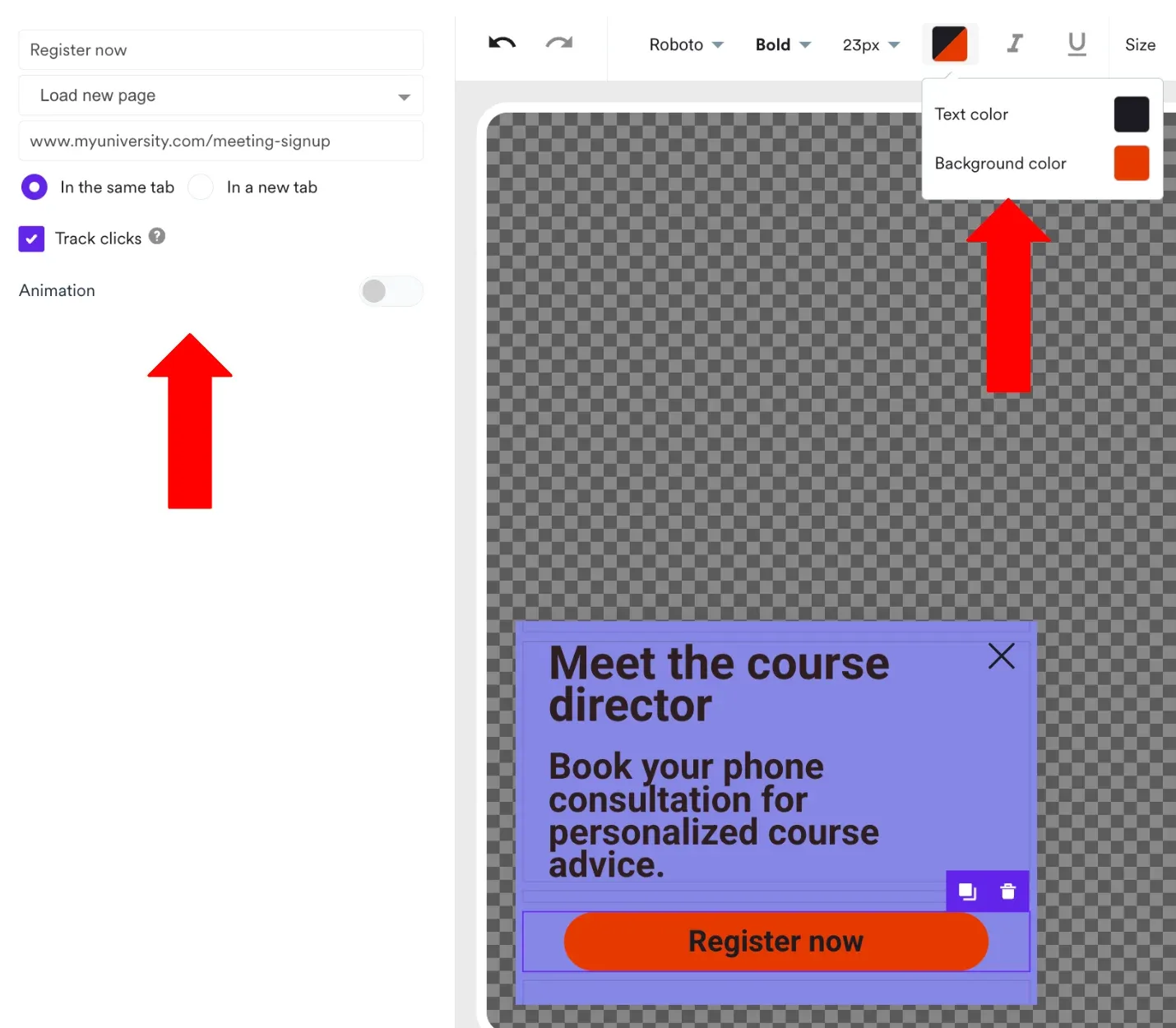 customizing button